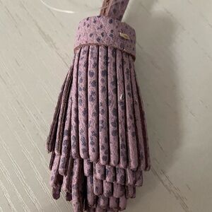 Portland Leather purple/pink tassel